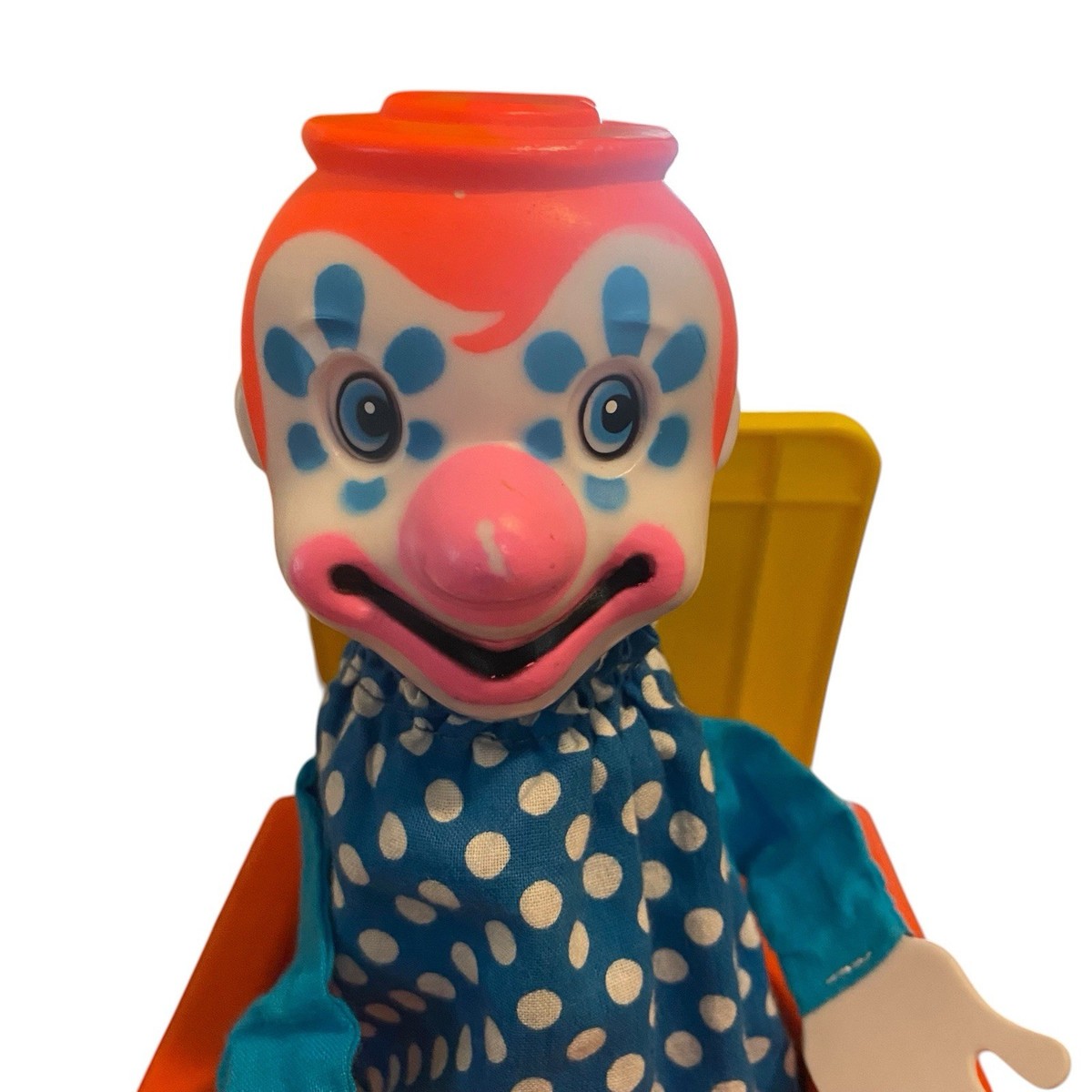 Vintage Jack In The Music Box 1976 Mattel Clown Pop Goes The