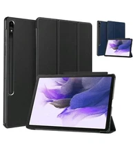 Case For Samsung Galaxy Tab S10+ S9+ S8 Plus S7 FE 5G 12.4" Leather Smart Cover