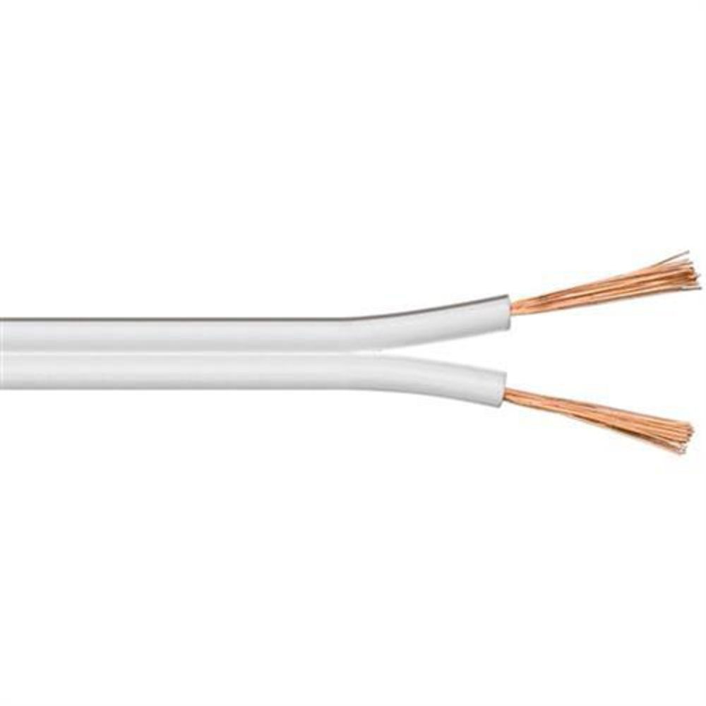 Goobay Lautsprecherkabel 25m Rolle 2x15mm CU wei mit Markierung 15115 6690₽