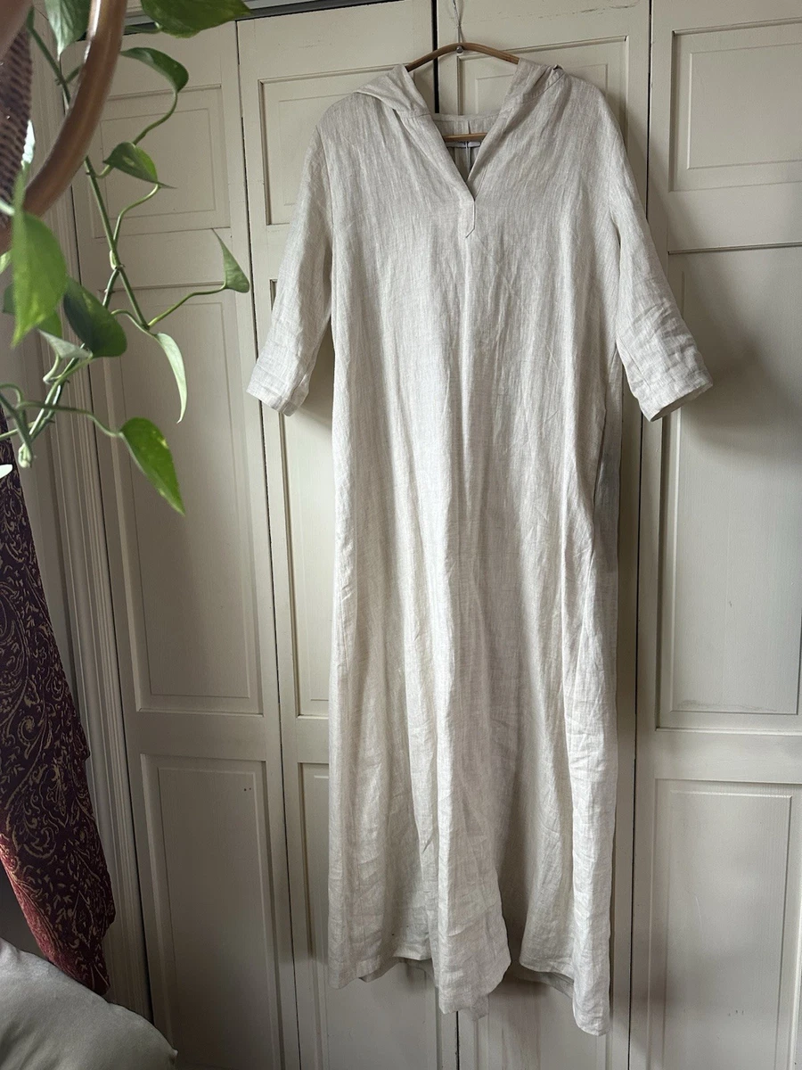knee length dresses for ladies Vintage Dress - Linen Dress main image 1