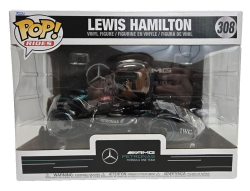 Funko Pop! Rides Super Deluxe: Mercedes-AMG Petronas - Lewis Hamilton #308