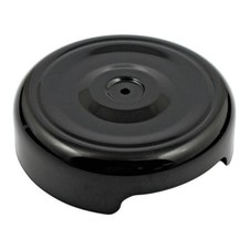 Luftfilter Deckel Bobber Style 8" Schwarz, für Harley - Davidson