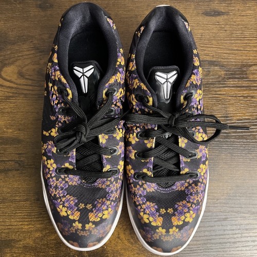 Nike Kobe 9 EM Talla 7Y GS 8.5W 677619-001 Floral Baloncesto Niños Jóvenes Tenis - Imagen 6 de 9