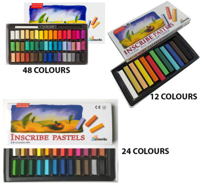 Inscribe / Mungyo Artist's Soft Pastels Box Set -12, 24 oder 48 Farben