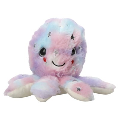 SEA LIFE PASTEL TIE DYE OCTOPUS SOFT PLUSH TOY 12'' BRAND NEW CUTE STUFFED ANIMAL
