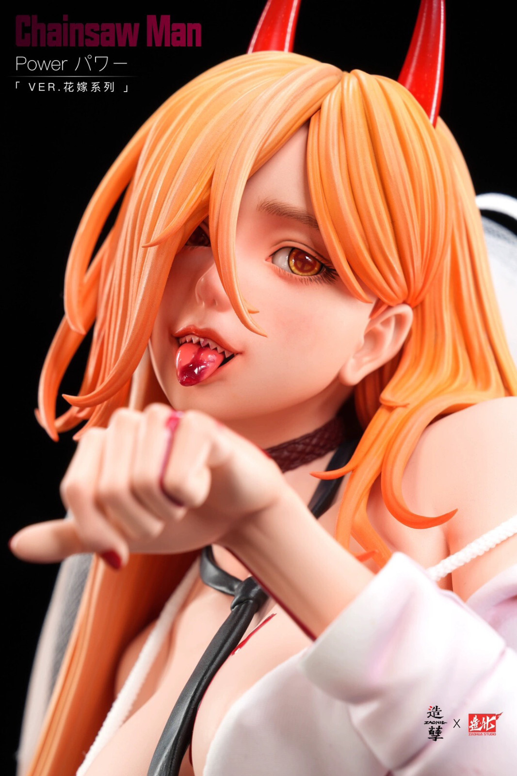 Statue en résine ChainSaw Man Zao Hua Studio Blood Fiend Power