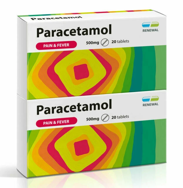 Tablet Paracetamol over-the-counter alivio del dolor y fiebre Medicina