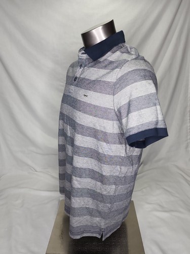 Michael Kors Polo Shirt Mens Size L Midnight Blue Short Sleeve Logo Spring - Picture 2 of 9