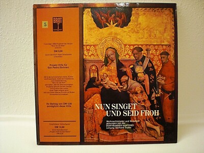 LP Nun singet und seid froh, Weihnachtslieder und Motetten