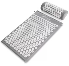 ProsourceFit Acupressure Mat and Pillow Set for Back/Neck Pain Relief and...