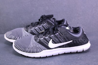 Nike Sneaker Flex Adapt  Damen Sportschuhe Gr. 36 schwarz grau Mesh CH1-516