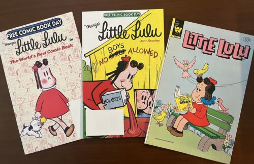 Little Lulu Comics! Vintage and Free Comic Book Day issues! Lot Of 3! #266 1983 - 第 1/7 張圖片
