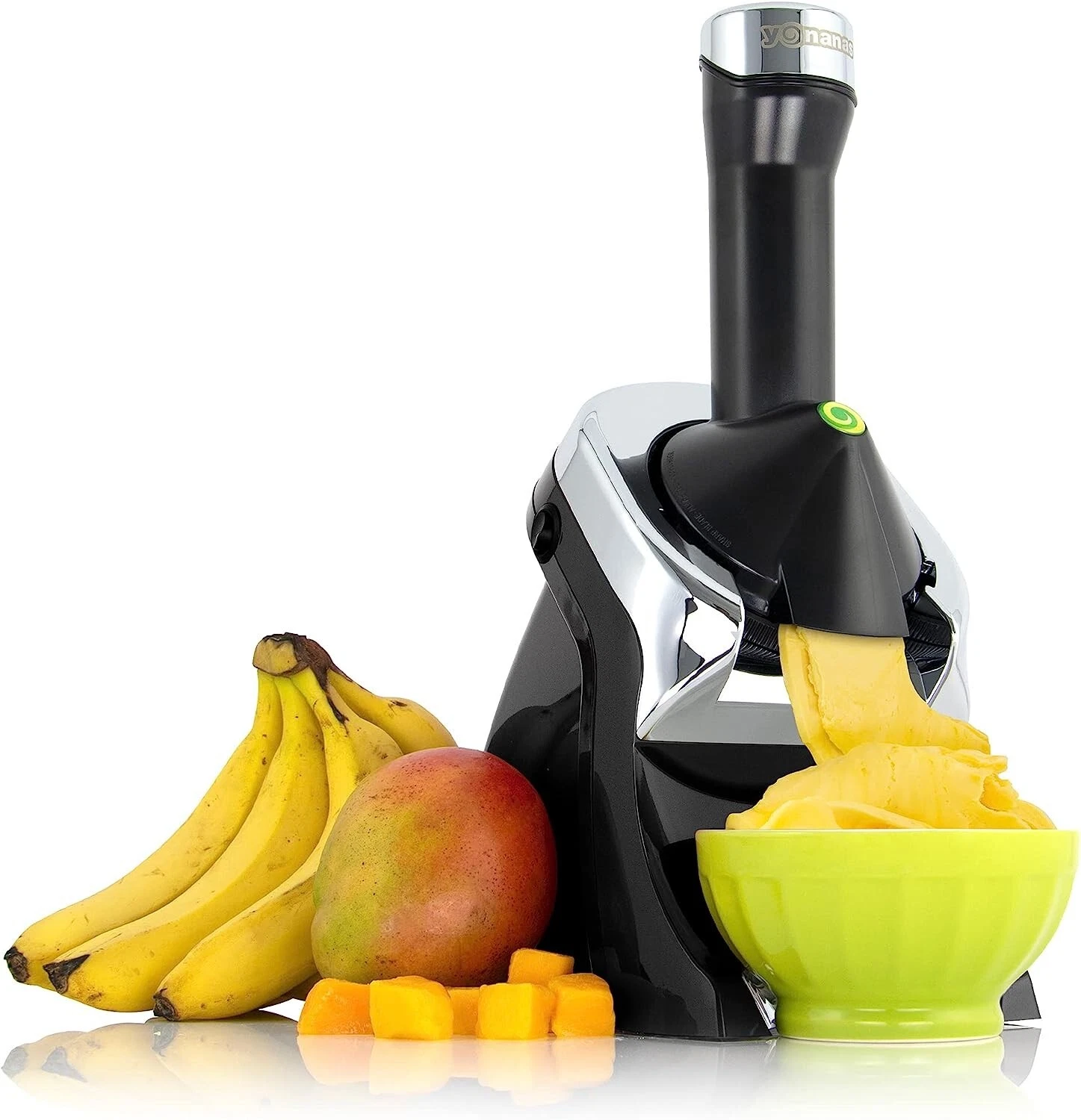 Yonanas 988BK Deluxe Vegan, Dairy-Free Frozen Fruit Soft Serve Maker