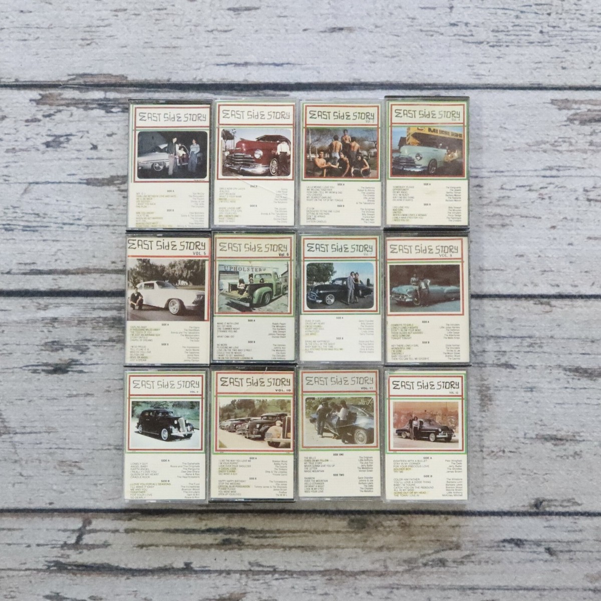 Vintage East Side Story Cassette Tapes Full Set Vol 1-12 | eBay