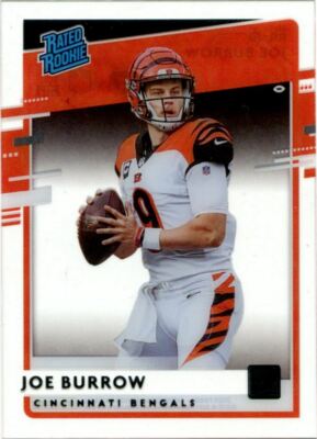Guaranteed Joe Burrow card in every pack.  Joe Burrow Bengals Fan Gift!