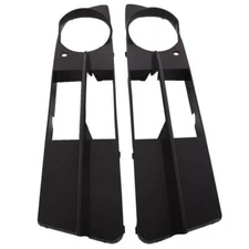 Front Bumper Fog light Grille Grill Cover 2PCS For 2004-2007 BMW 525 530i 525i