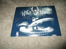 Boston Celtics BRIAN SCALABRINE Signed 8x10 Photo WHITE MAMBA AUTOGRAPH 1