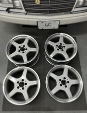 Oem Mercedes-benz Amg Wheels Rims Set 4 Monoblock Staggered 18 Sl-class S-class
