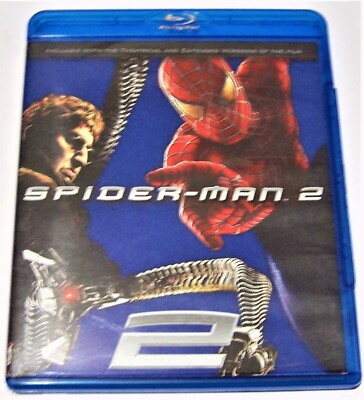 SPIDER-MAN 2 New Blu-ray Tobey Maguire Theatrical + Extended