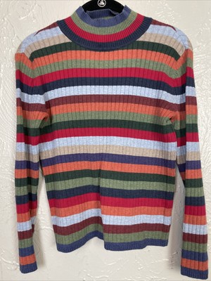 talbots mock turtleneck