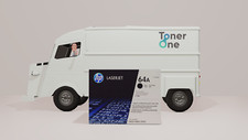Genuine HP 64A Standard Cap Black Toner Cartridge - CC364A