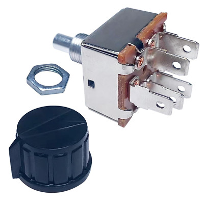3159722 Rotary AC AIR Conditioning 3 Speed Blower Switch Universal 'INDAK' Compa
