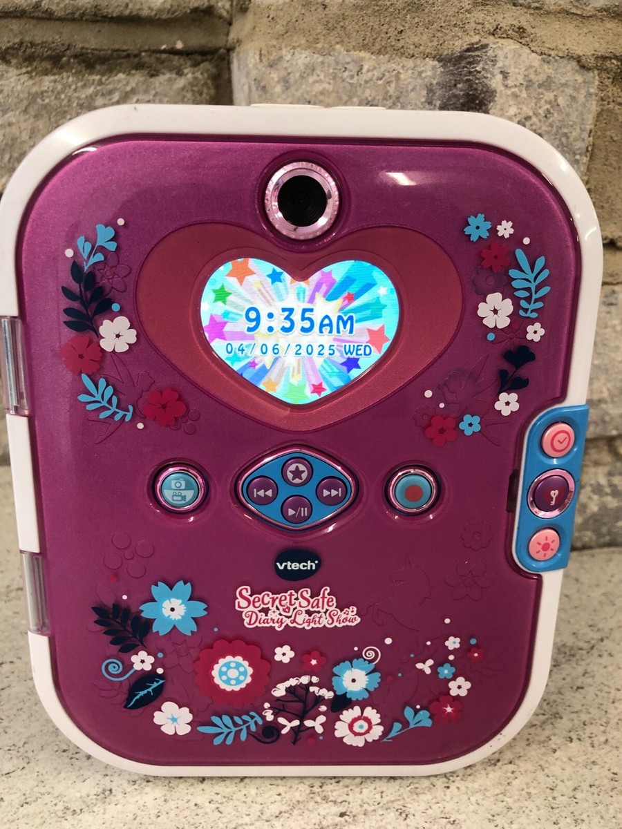 VTECH Secret Safe Diary Light Show Diary Entries Spelling Maths