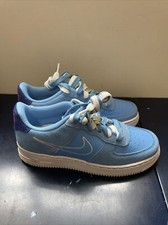 Size 6.5Y Wmns Size8- Nike Air Force 1 LV8 S50 Low University Blue GS 