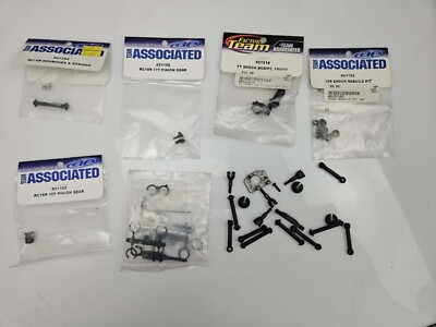 TEAM ASSOCIATED RC18 DOGBONES & SPRINGS/Shock Rebuild Kit/Pinion Gear ...