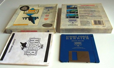Amiga: Strike Force Harrier - Mirrorsoft 1991 