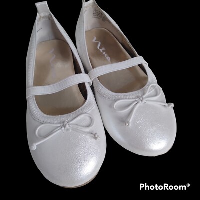 Nina Esther Mary Jane Shoes Size 11m Toddler Shimmer Holiday Easter Ballet Dress