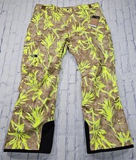 The North Face MENS XXL Freedom Snowboard Shell Waterproof Snow Pants Paintbrush