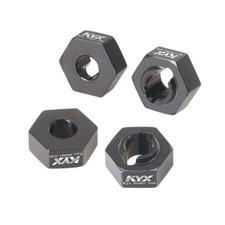 KYX  Aluminum Wheel Hex Wheel Adaptor Hub 4pcs for 1/18 LOSI Micro-B Buggy