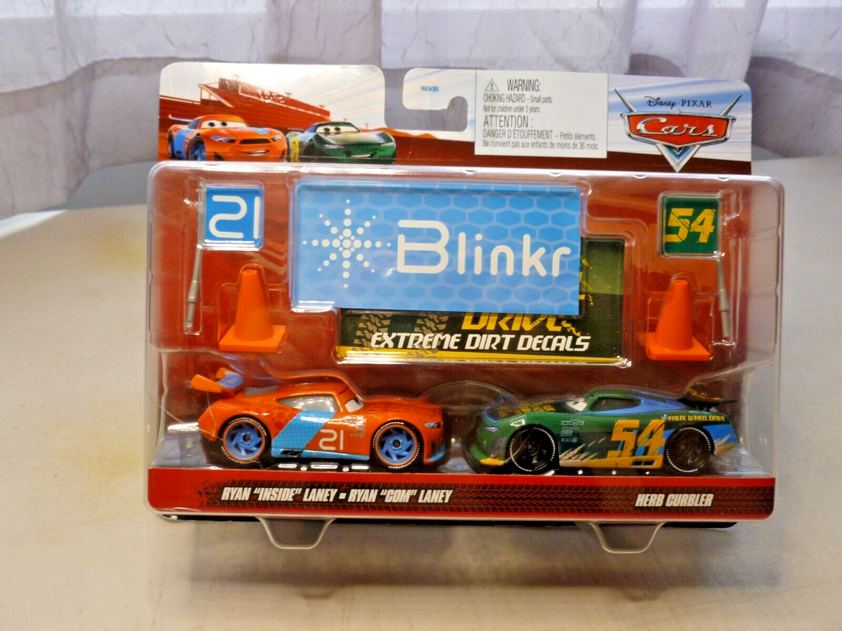 NEW DISNEY PIXAR CARS 2 PACK RYAN