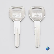 HD103 Key Blanks for Various Models by Acura, Honda, and Isuzu (2 Keys)
