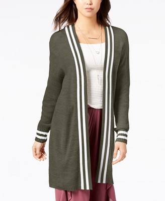 American Rag Juniors Varsity Cardigan Dusty Olive M