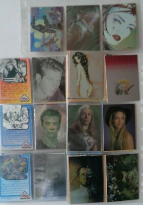  Comic Images Supreme Collector Cards Base Set 90 + 3 Chase Cards  