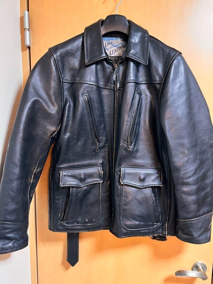 ジャケット・アウター AERO LEATHER NO MAINTENANCE - 【残り一点】Aero Leather Jacket | ACRMTSM