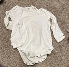 Baby Boden Pair Of Pointelle Body Suits 18-24 Mo — photo 1