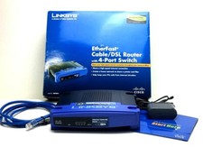 Linksys BEFSR41 4-Port 10/100 DSL Wired Router BEFSR41 v4.3