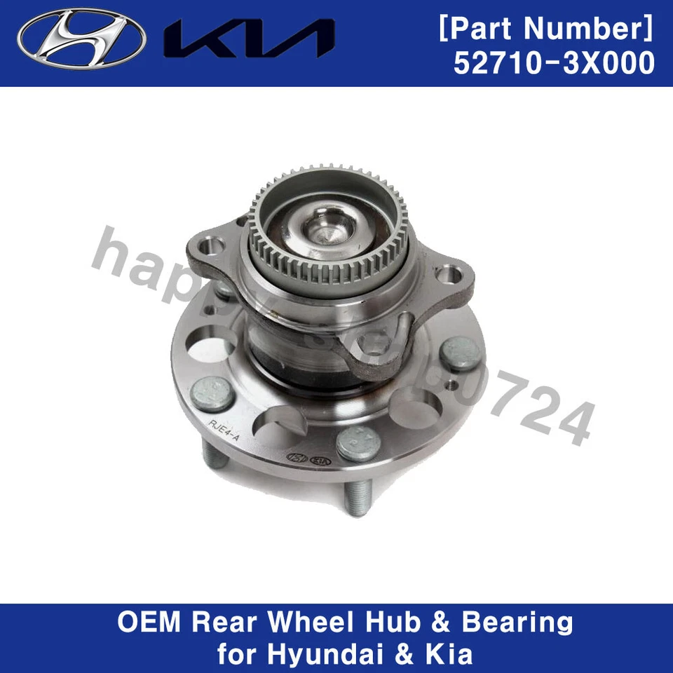 527103X000 Genuine Rear Wheel Hub & Bearing for HYUNDAI ELANTRA VELOSTER 11-16 - Изображение 4 из 4