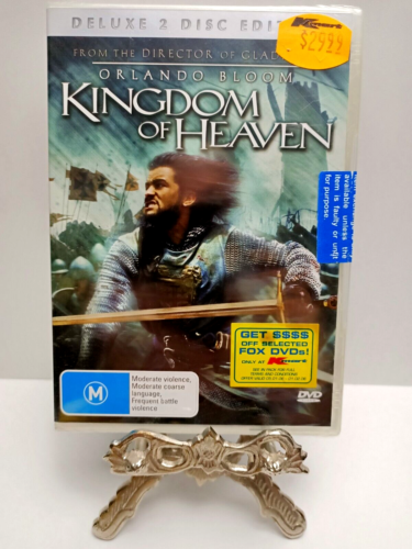 DVD - Kingdom Of Heaven ( 2005, 2-Disc Deluxe Edition) NEW & SEALED Region 4 Au - Picture 1 of 7