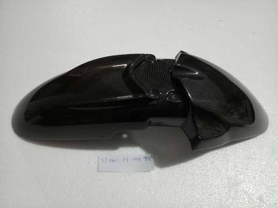 Guardabarros delantero para BMW R1200GS Adventure 04-13 fibra de vidrio de carbono (65 cm) Foto 3 de 4