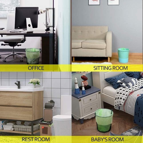 Small Trash Bags Biodegradable Compost Trash Bags Recycling Eco-Friendly Garbage - Picture 7 of 11