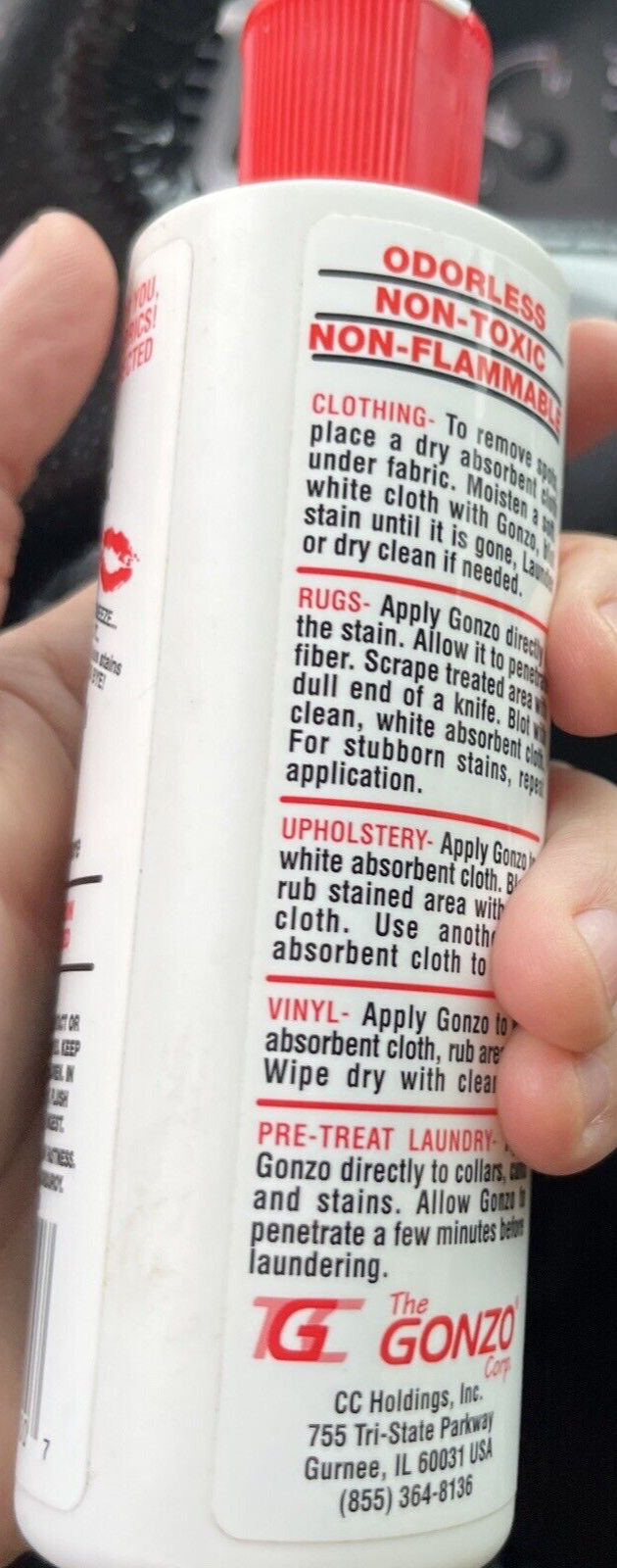 Gonzo Natural Magic Stain Remover 8 fl oz 10572800007 eBay