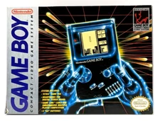 Nintendo Game Boy DMG Handheld System w/ Box Backlit Screen