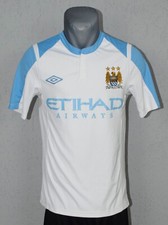 Manchester City Jersey Training Football Soccer Mens Retro Shirt Size Adult S
