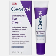 4x CeraVe Skin Renewing Eye Cream 0.5oz Anti-Wrinkle Dark Circle Treatment