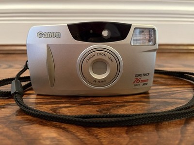 Canon Sure Shot 76 Zoom 35mm Camera SAF Point & Shoot Tested Working