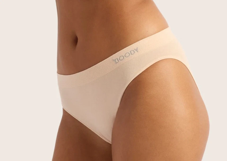 Boody Classic Bikini Sz Ex-Large XL Soft Comfy VISCOSE Great Fit Beige - Image 2 of 4